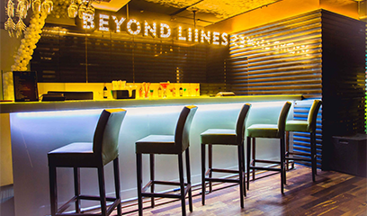 Restaurant signage and storefront branding by Baba Supersign