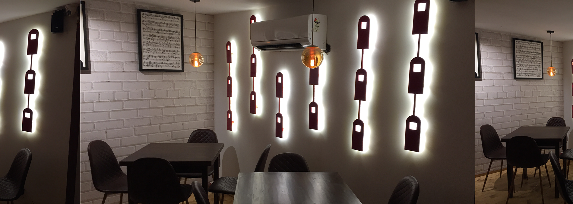 Retail wall graphics used for branding and customer engagement inside a retail store