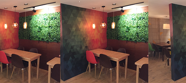 Custom retail wall graphics for store branding and customer engagement