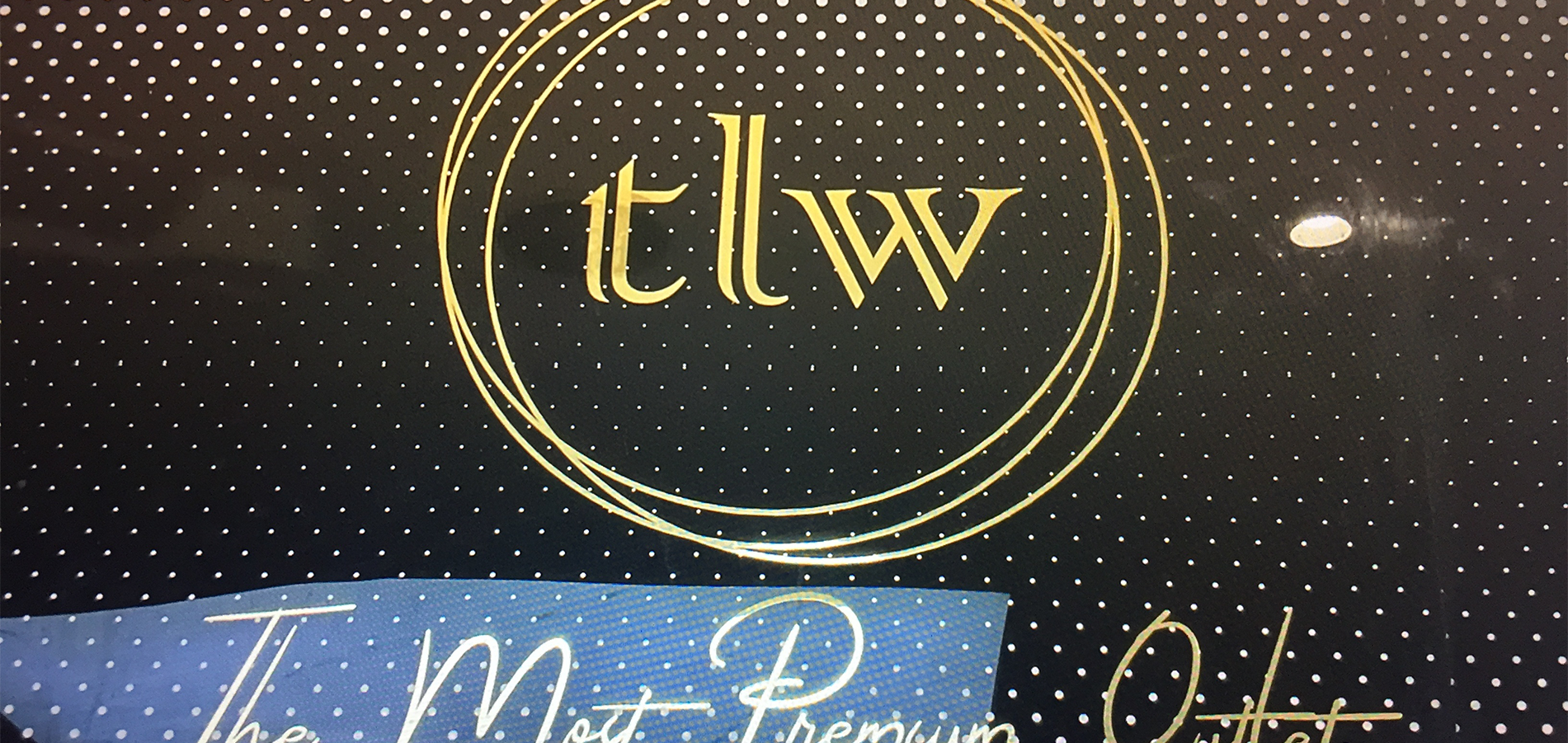 TLW acrylic illuminated header at MG Road Gurgaon