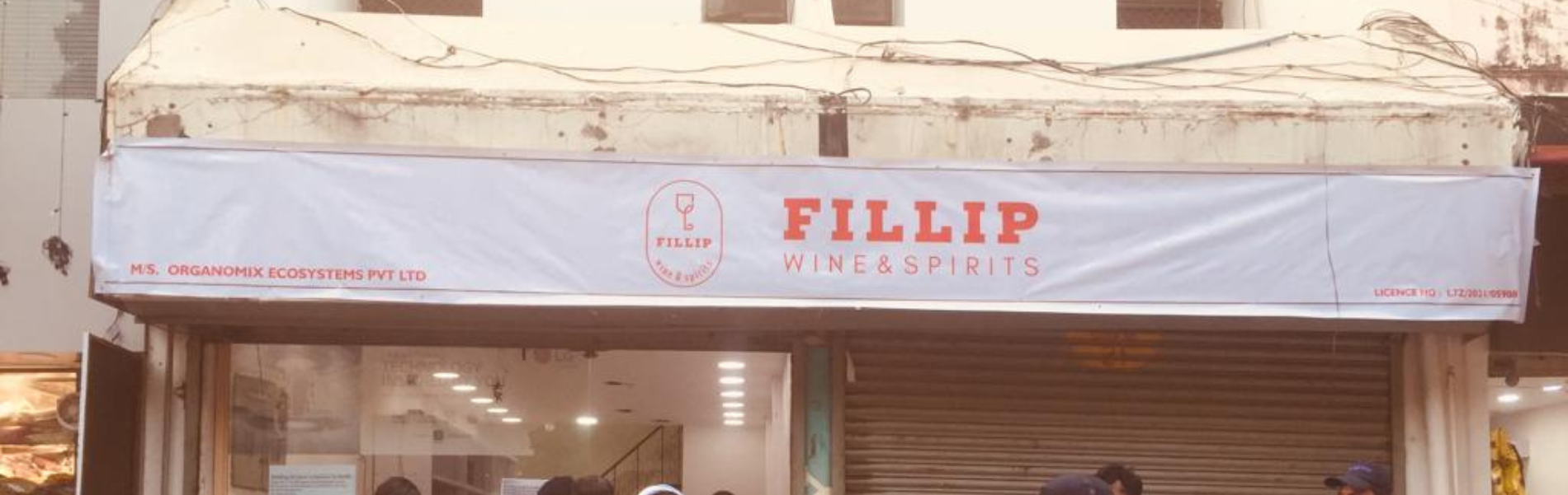 Khanna Market signage and branding in New Delhi