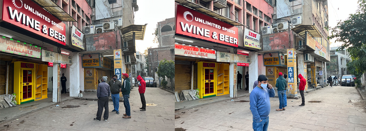 ACP facade signage project by Baba SuperSign